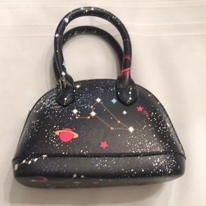 Tiny Galaxy Cosmic Print Purse